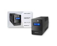 Qoltec Monolith (650VA/360W, 2xSchuko, USB, LCD, AVR) - 745083 - zdjęcie 6